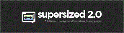 Supersized – Full Screen Background/Slideshow jQuery Plugin