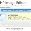 PHP Image Editor per Qualsiasi CMS