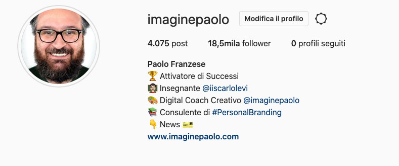 come-biografia-instagram