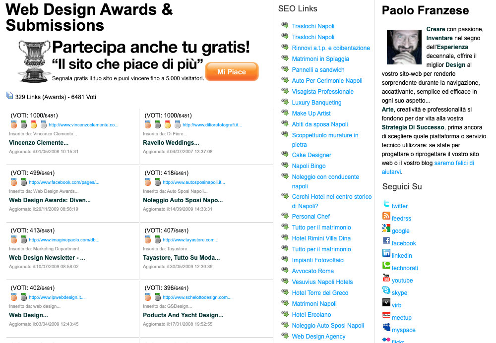 Come guadagnare con un blog Sezione link